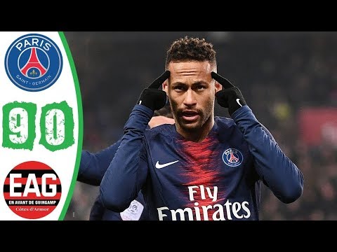 PSG vs Guingamp 9-0 All Goals & Exyended Highlights (19/01/2019) HD