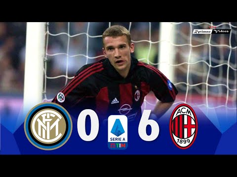 Inter 0 x 6 Milan ● Serie A 2000/01 Extended Goals & Highlights HD