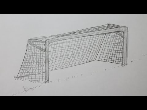 How to draw a soccer goal